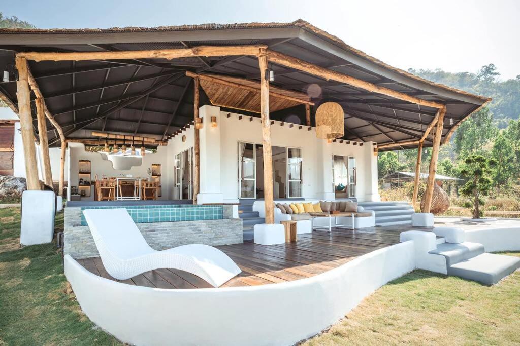 Elephantpoolvilla Maetang Chiangmai Ban Muang Kut Eksteriør bilde